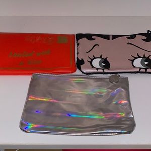BUNDLE - 3 Ipsy Cosmetic Cases (Unused)